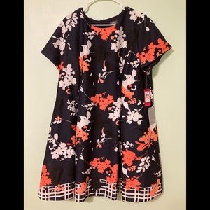 Vince Camuto fit and flare scuba dress 18w